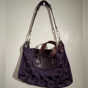 COACH dark purple F0969-14294 shoulder bag